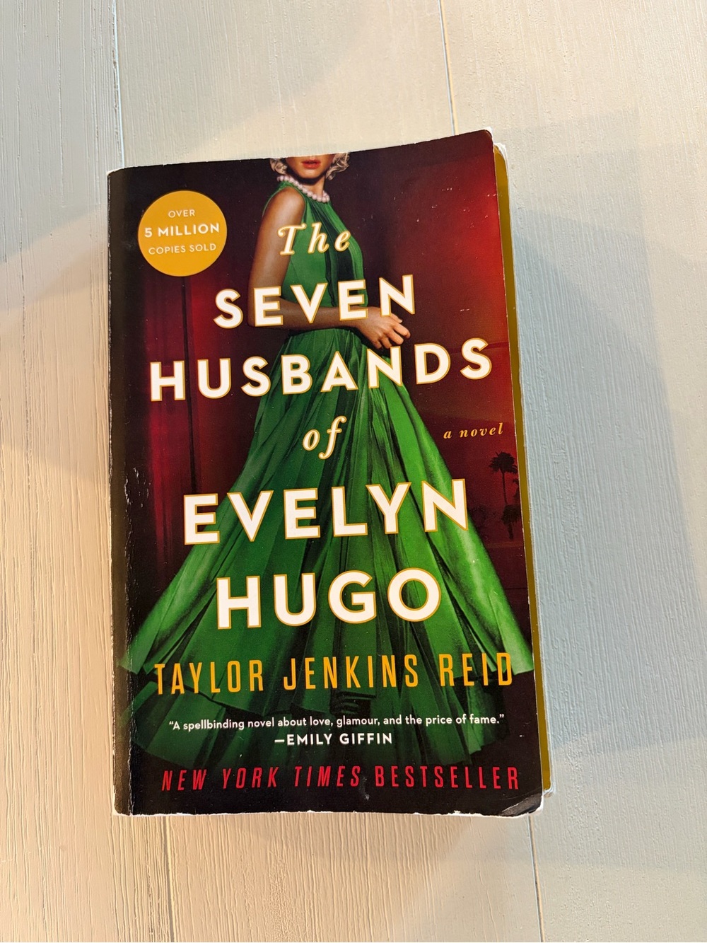 The Seven Husbands of Evelyn Hugo Paper Back Book.